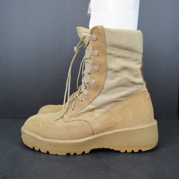Altama PJ 12-12 SPMICI-13-0-1018 Men Tan Light Assault Boots Vibram Sole Size 7W - Picture 7 of 12